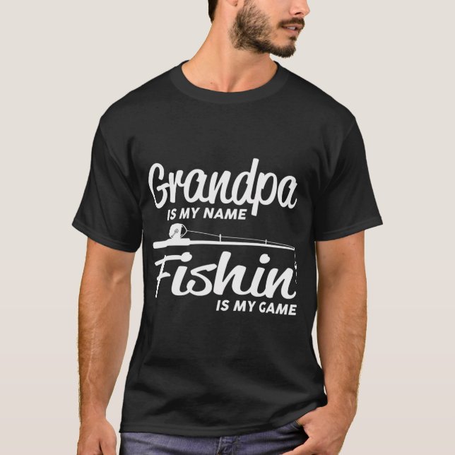 Camiseta Vovô Pescador (Frente)