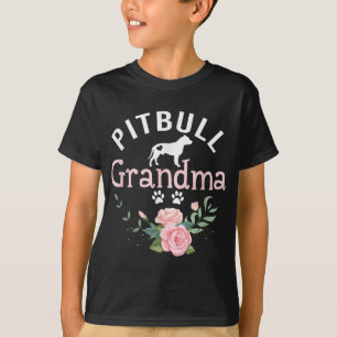 Camiseta Vovó Pitbull dá presentes a mulheres mamãe cachorr