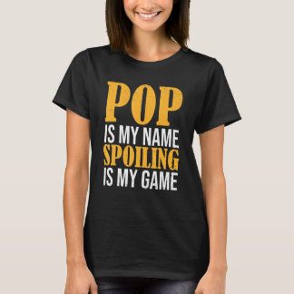 Camiseta Vovô Pop Amando Avô Melhor Avô Nunca
