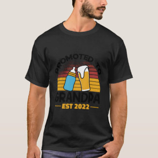 Camiseta Vovô Promovido Pela Primeira Vez Para O Vovô 2022