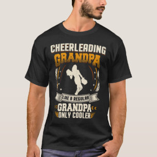 Camiseta Vovô regular Cheerleading do vovô somente mais