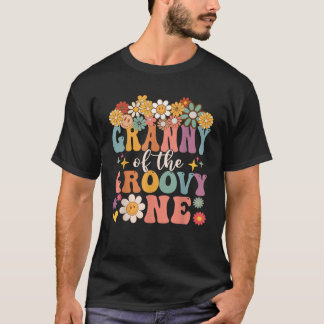 Camiseta Vovó retrô da família 1rua do Groovy One Matching
