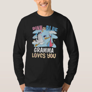 Camiseta Vovó Rosa ou Azul Te Ama Melhor Vovó de Todas
