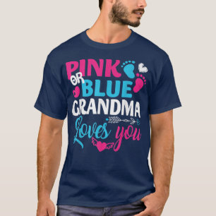 Camiseta Vovó Rosa Ou Azul Te Ama, Revolução De Gênero