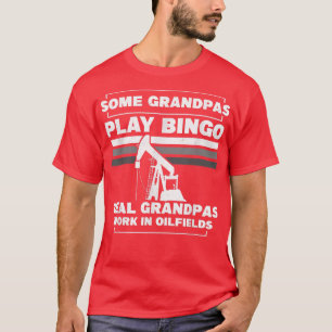 Camiseta Vovô Roughneck Avô de Oilfield