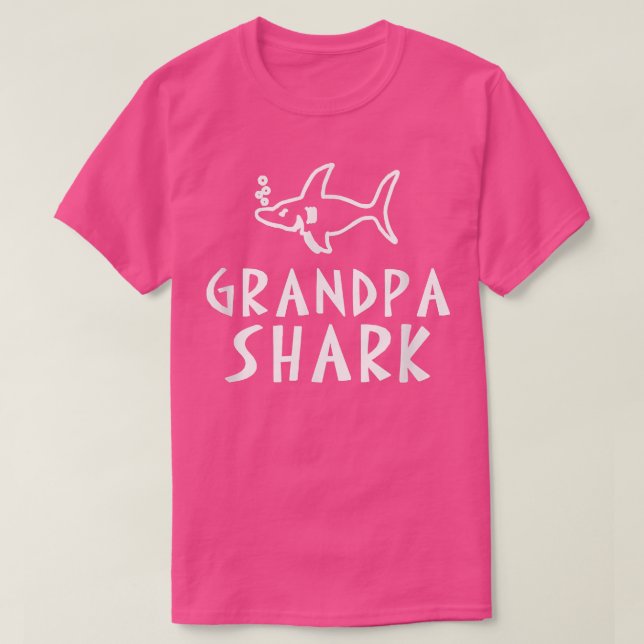 Camiseta Vovô Shark  (Frente do Design)