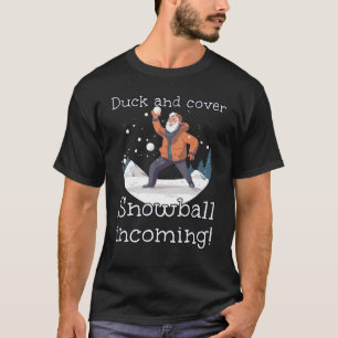 Camiseta Vovô Snowballer engraçado no inverno por Snowball 