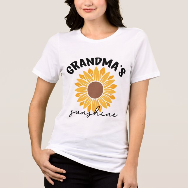 Camiseta Vovó Sunshine (Frente)