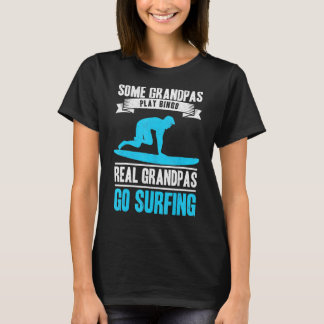 Camiseta Vovô Surfista Vai Surfar Avô Surfista Velho