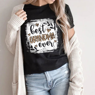 Camiseta Vovó T Shirt para aniversário, melhor vovó nunca