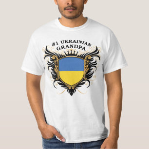 Camiseta Vovô ucraniano do número um