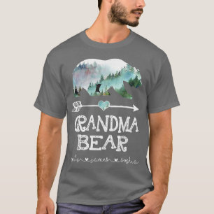 Camiseta Vovó Ursa Mãe Gigi Ursa Dia de as mães