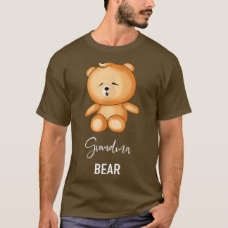 Camiseta Vovó Urso - Família Engraçada