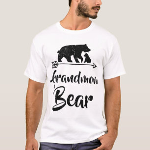 Camiseta Vovó Urso Melhor Dia de os pais da Mãe