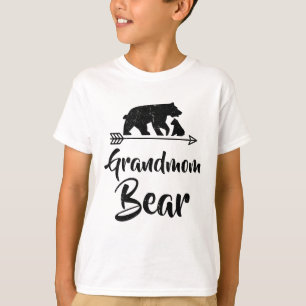 Camiseta Vovó Urso Melhor Dia de os pais da Mãe
