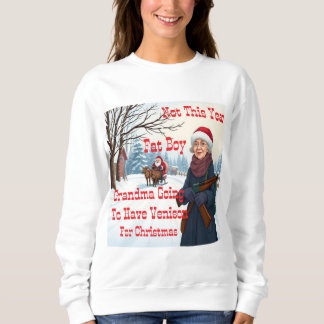 Camiseta Vovó Vai Ter Veneno Para O Natal