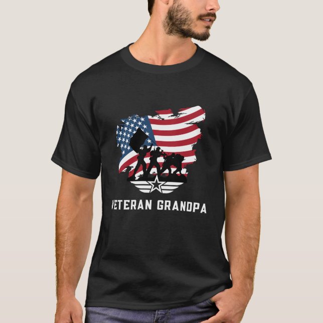 Camiseta Vovô Veterano (Frente)