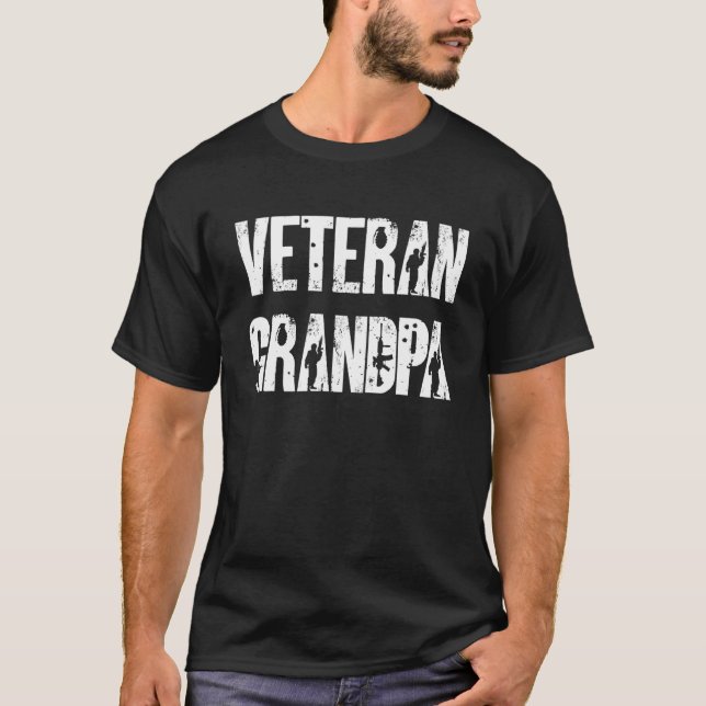 Camiseta Vovô Veterano (Frente)