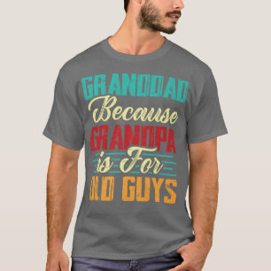 Camiseta Vovô Vintage Porque Vovô É Para O Velho G