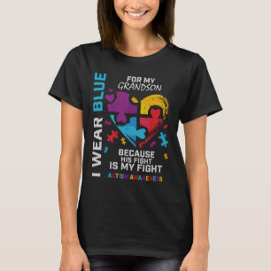 Camiseta Vovô, Visto Azul Para O Meu Avô