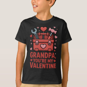 Camiseta Vovô Você é meu namorado Abraço Sincero Família G