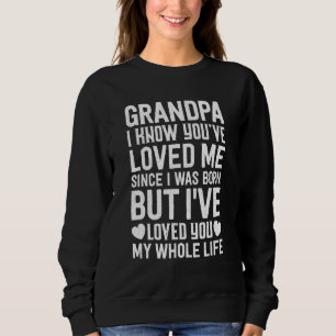 Camiseta Vovô, Você Me Ama Desde Que Eu Era Nascer Avô.