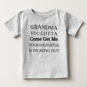 Camiseta Vovó Você Tem Que Vir Me Buscar
