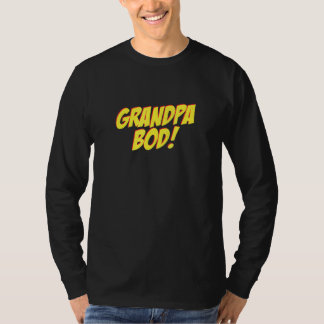 Camiseta Vovô Vovô Bod Weightlifter Exercício Gag Gym Gra