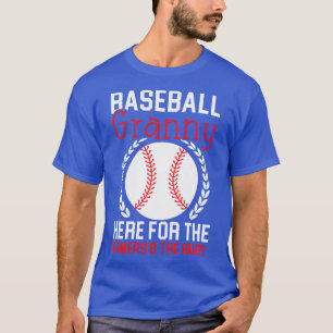 Camiseta Vovó vovó de beisebol Vovó Jogada de Baseball