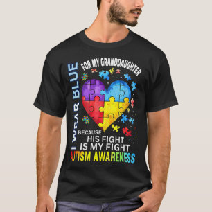 Camiseta Vovô Vovó Eu Uso Azul Para Minha Netas A
