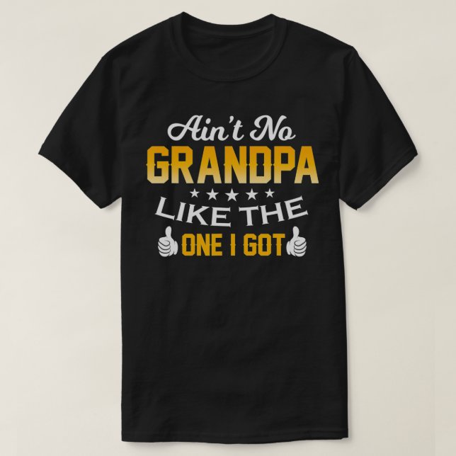 Camiseta Vovô, vovô, vovô. (Frente do Design)
