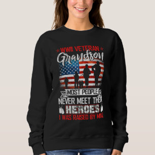 Camiseta Vovô Wwii Veteran A Maioria Das Pessoas Nunca Enco