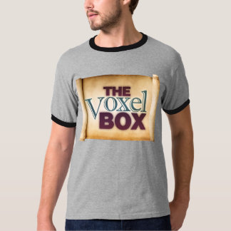 Camiseta VoxelShirt - o logotipo do rolo de VoxelBox
