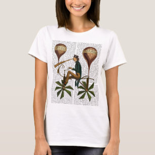 Camiseta Voyage A La Lune Hot Air Balloon