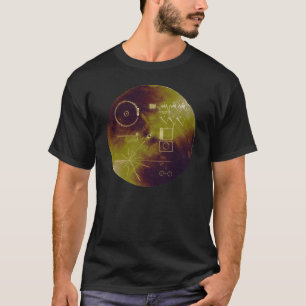 Camiseta Voyager 1 e 2 Registros de Ouros Sons da Terra
