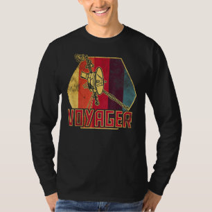 Camiseta Voyager 1 e 2 Sistema Solar de Sonda Espacial
