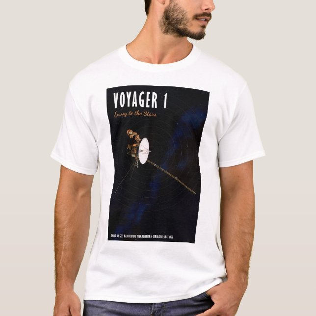 Camiseta Voyager 1 - Enviado às Estrelas (Frente)