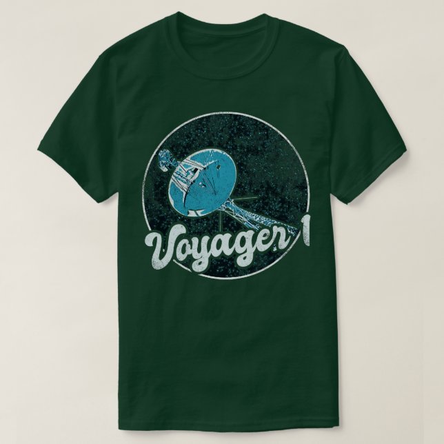 Camiseta Voyager 1 Sonda Espacial Interestelar 2 (Frente do Design)