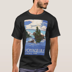 Camiseta Voyageurs National Park Minnesota, EUA Viagem Deca