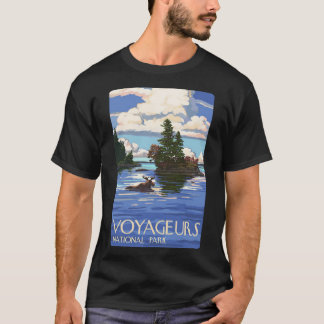 Camiseta Voyageurs National Park Minnesota, EUA Viagem Deca