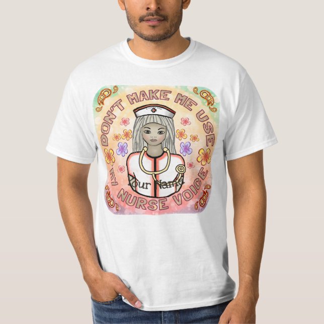 Camiseta Voz de Enfermeira (Frente)