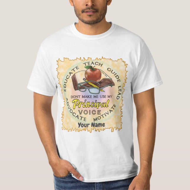 Camiseta Voz do Diretor da Escola (Frente)