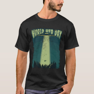 Camiseta Voz Não Identificada dos Extraterrestres do Dia Mu
