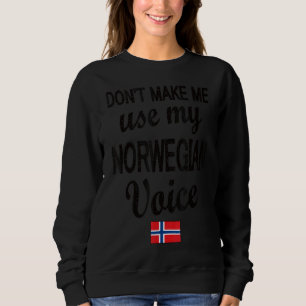Camiseta Voz Norueguesa Sinalizador Norueguês Raízes Norueg