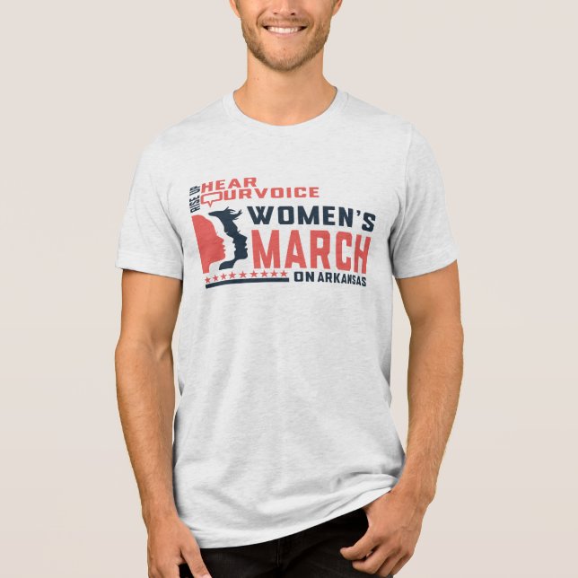 Camiseta Vozes do Merchandise de Power Arkansas em março de (Frente)