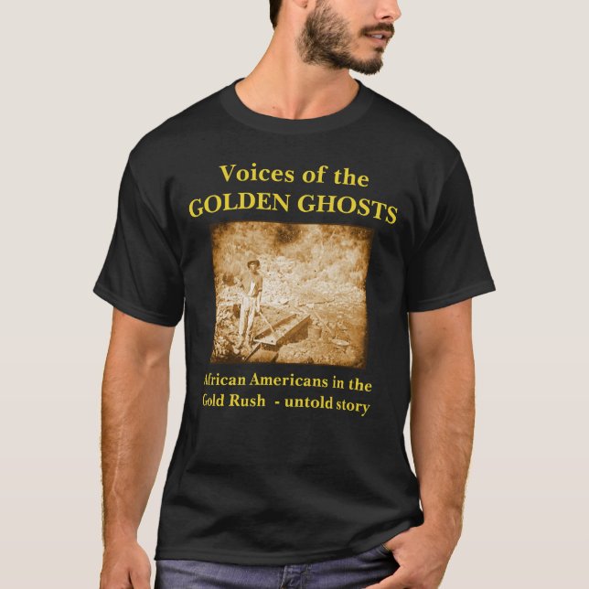 Camiseta vozes dos fantasmas ouros (Frente)