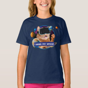 Camiseta VR no Espaço