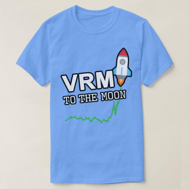 Camiseta VRM to the Moon White (Frente do Design)