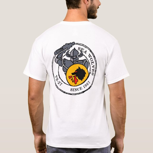 CAMISETA VS-27 WOLVES MARÍTIMOS DESDE 1987 (Verso)