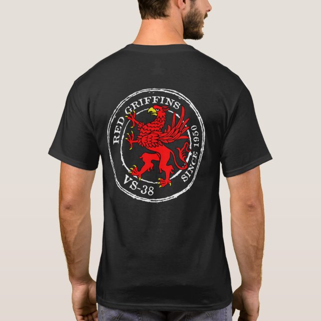 CAMISETA VS-38 GRIFFINS VERMELHOS DESDE 1950 (Verso)